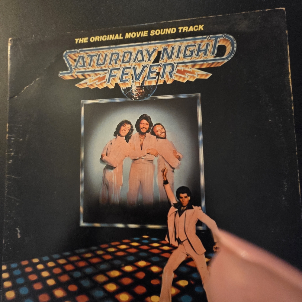 Saturday Night Fever Vinyl Record - Black Cover